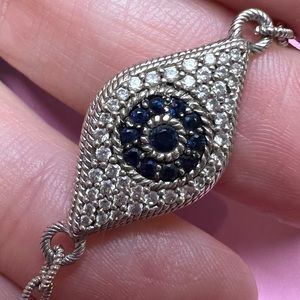Judith Ripka Evil Eye Necklace.
